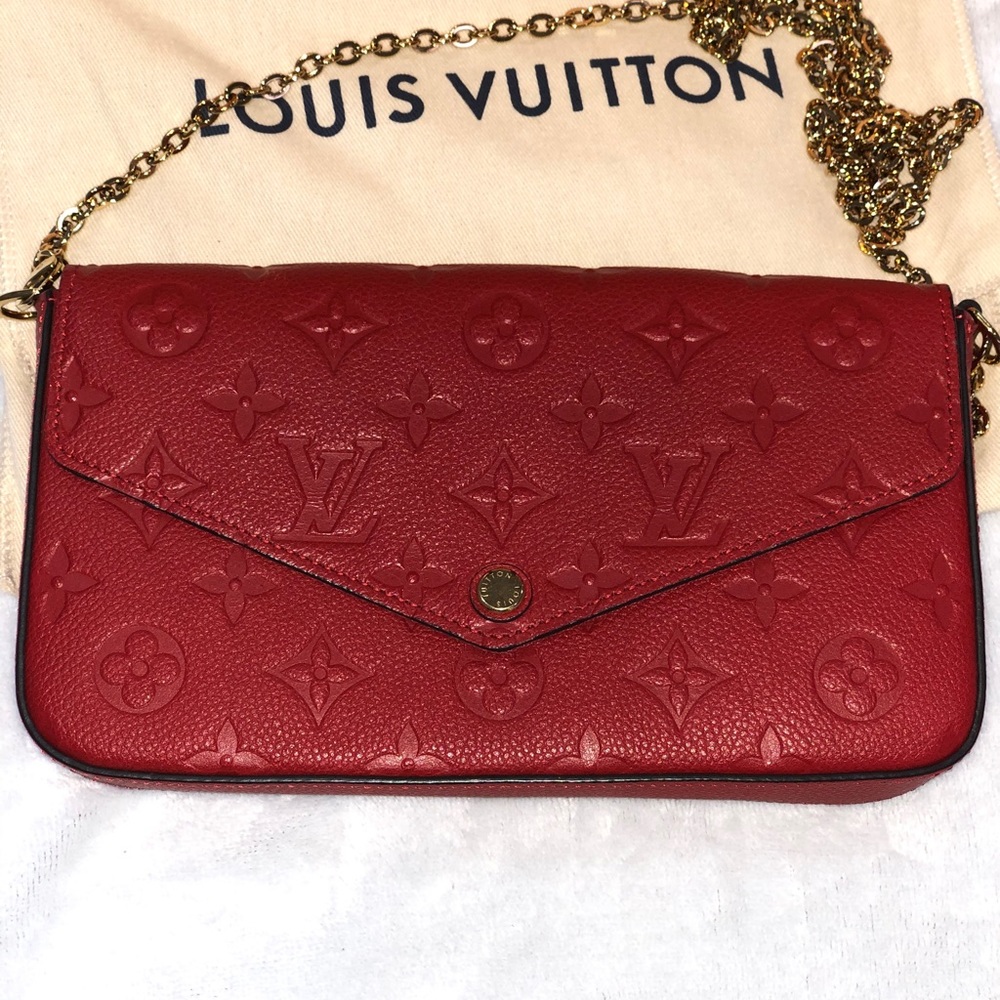 Authentic Louis Vuitton
Pochette Felicie Cherry - Picture 3 of 6